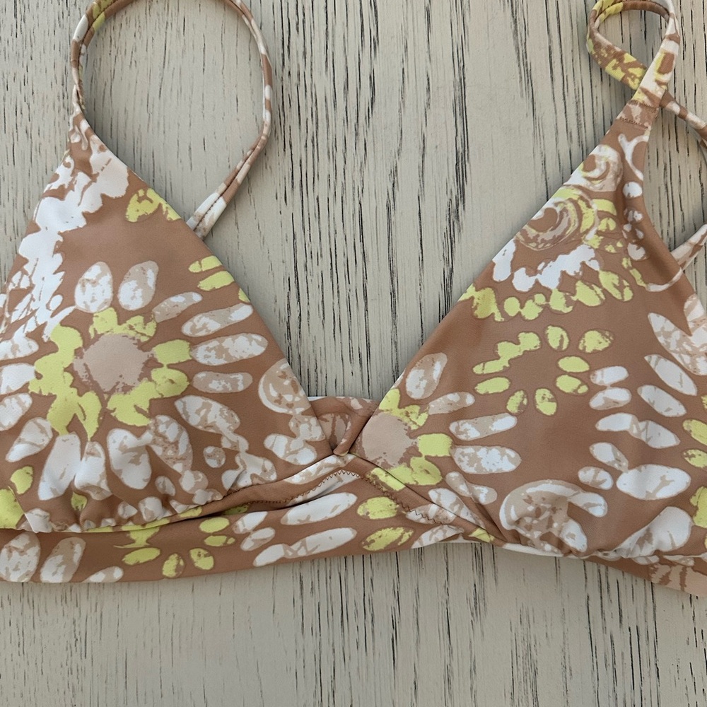 Aerie Floral Bikini Top